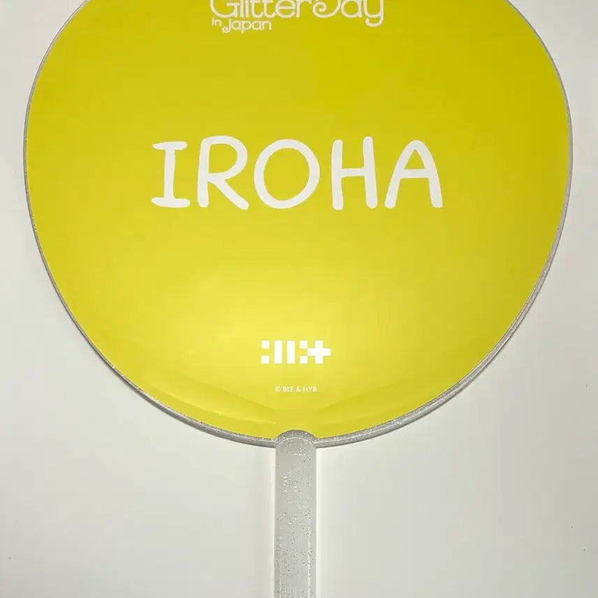 [BUNJANG] ILLIT IROHA Glitter Day Japan Uchiwa / 아일릿 이로하 글리터데이 재팬 우치와 양도
