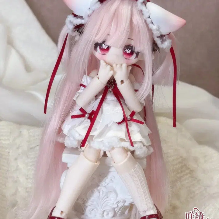[BUNJANG] Meki Good Night Fluffy Blind Doll Ball-Jointed Doll / meki 굿나잇 플러피 블라인드 돌 구체관절인형 랜덤구관