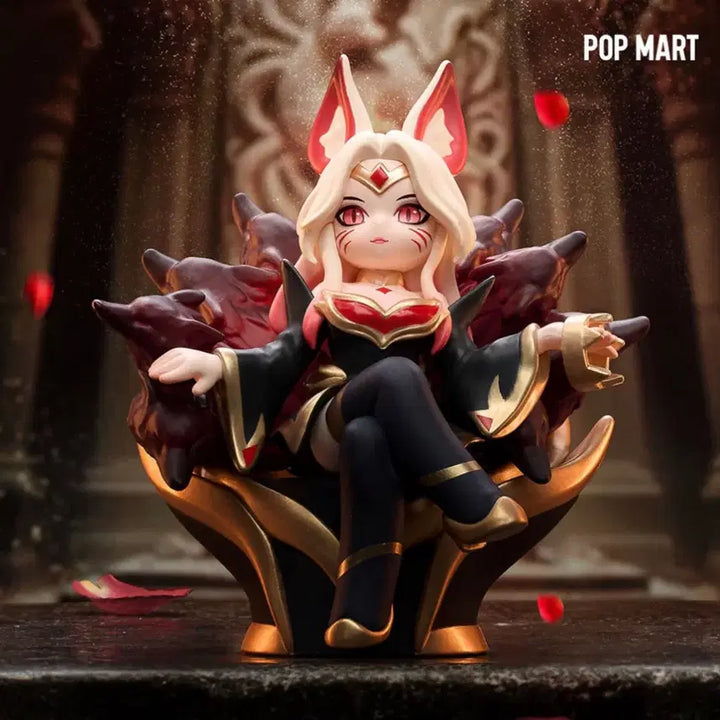 [BUNJANG] Pop Mart League of Legends Mid Lane Secret (Immortal Legend Ahri) Figure / [정품]팝마트 리그 오브 레전드 미드라인 시크릿(불멸의 레전드 아리)