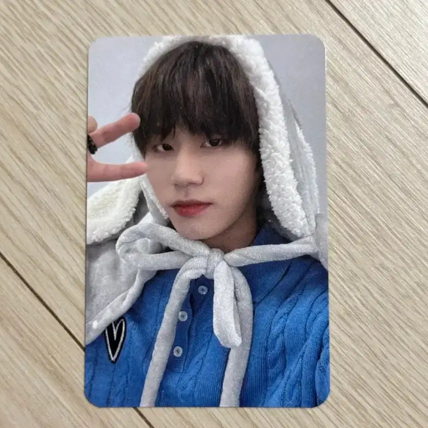 [BUNJANG] DARKBE Wisaid U Lucky Draw Rabbit Blanket Version POB Photocard / 다크비 GK 위럽유 말했잖아 에버라인 토끼담요 버전 미공포 특전 포카