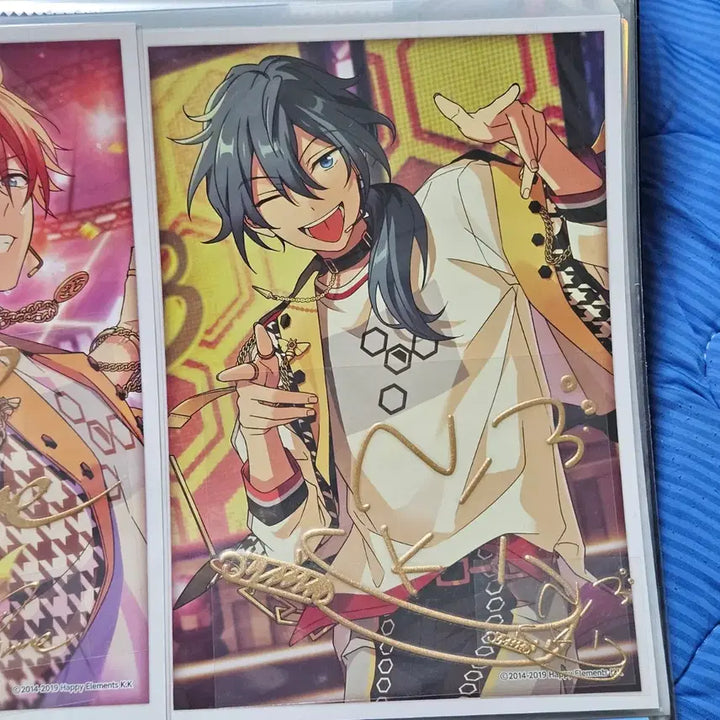 [BUNJANG] Ensemble Stars!! Rinne &amp; Nikki Rare Autograph Sticker Bundle Set / 앙스타 린네와 니키 싸인스티커 레어 일괄판매