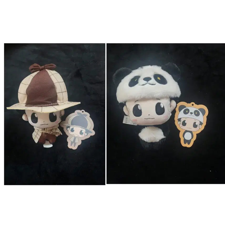 [BUNJANG] Katekyo Hitman Reborn! Pop Mart Nui Doll Goods (Detective Panda) / 가정교사히트맨리본 팝마트 누이 인형 굿즈 판매. 가히리. 리본.탐정.판다