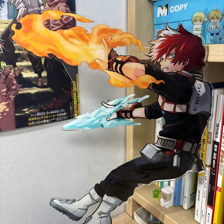 [BUNJANG] Todoroki Large Giga Acrylic Standee / 원가이하)53cm 나히아 아크릴 토도로키 공식 대형 기가 아크릴