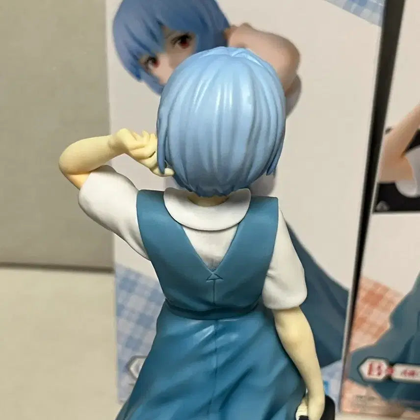 [BUNJANG] Evangelion Ayanaami Rei &amp; Asuka School Uniform Figure Bundle (Unsealed) / (개봉품)에반게리온 제일복권 아야나미 레이 아스카 교복 피규어 일괄