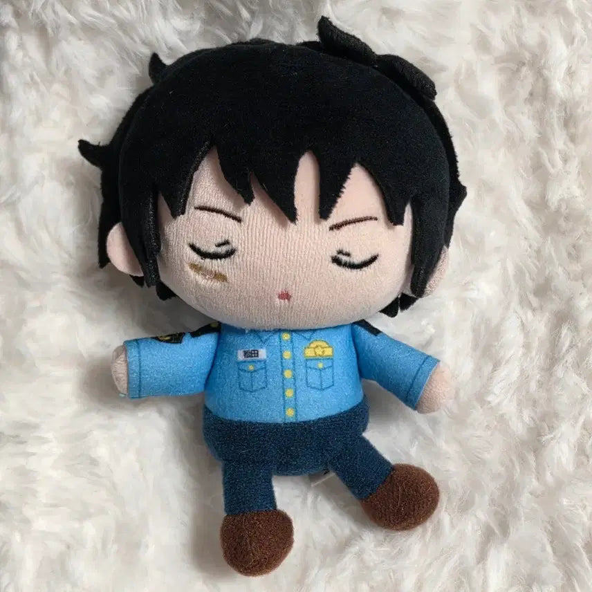[BUNJANG] Detective Conan Matsuda Jinpei Osuwari Plush Doll / 명탐정코난 선데이 한정 마츠다 진페이 오스와리 누이 인형 경동조 동기조