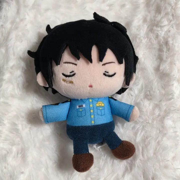 [BUNJANG] Detective Conan Matsuda Jinpei Osuwari Plush Doll / 명탐정코난 선데이 한정 마츠다 진페이 오스와리 누이 인형 경동조 동기조