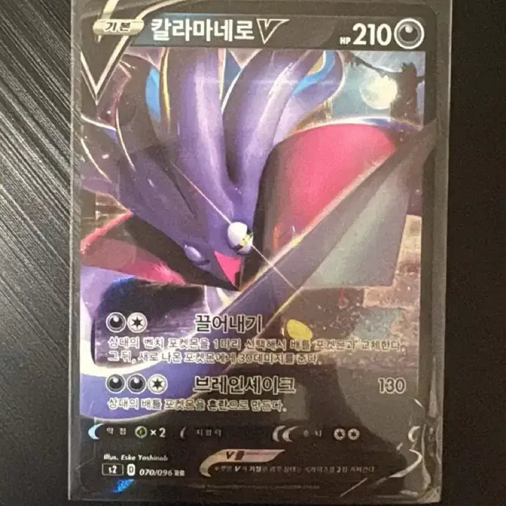 [BUNJANG] Pokemon Card Calamance V RR / 포켓몬카드 칼라마네로 V RR