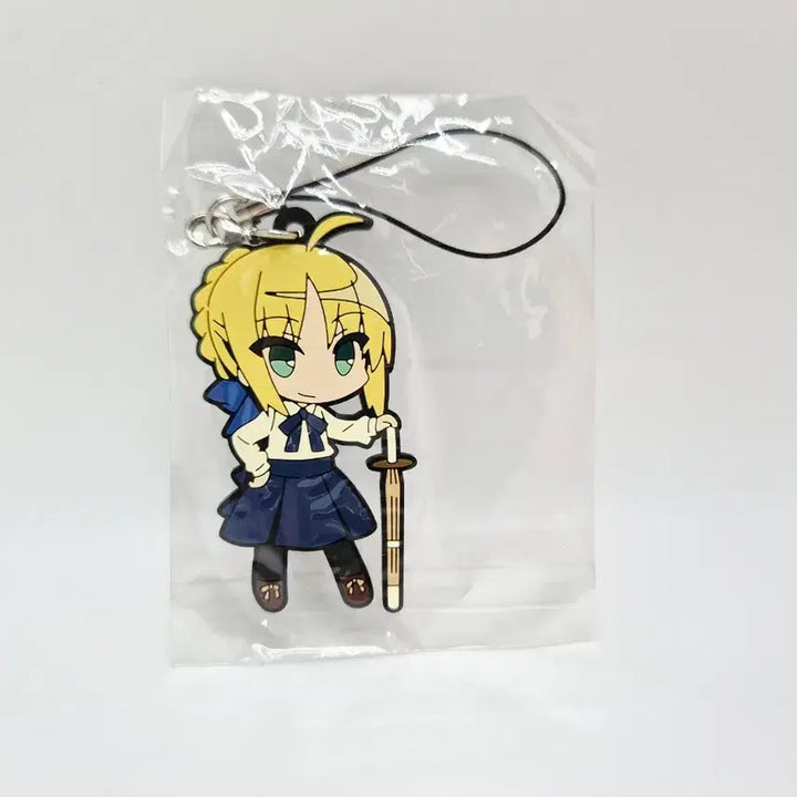 [BUNJANG] Fate/stay night Saber Rubber Strap / 페이트 스테이 나이트 러버 스트랩 세이버