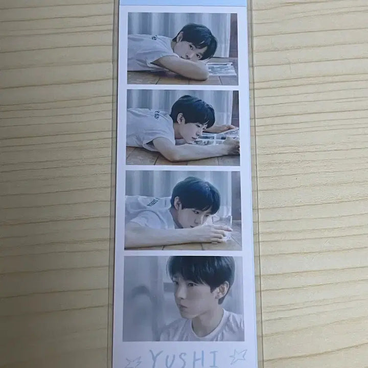 [BUNJANG] NCT WISH Yuushi Four-Cut Photocard Sealed / [미개봉] 엔시티위시 전시회 유우시 네컷 포토 nct wish