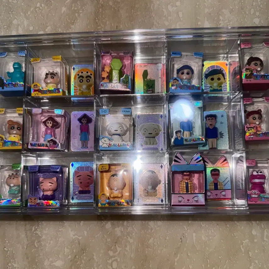 [BUNJANG] Crayon Shin-chan Rice Grain Figure Set (15 Types) / 짱구 쌀알 피규어 세트 15종
