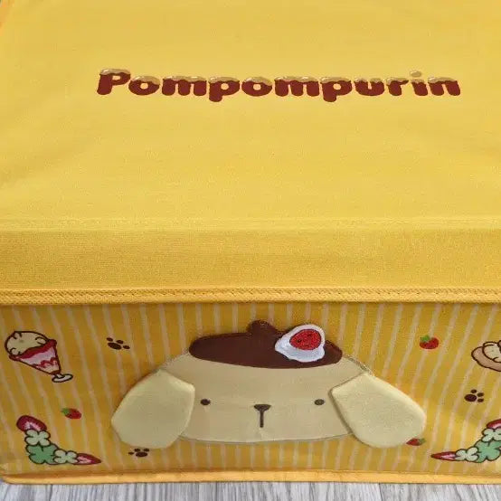 [BUNJANG] Sanrio Pompompurin Abeil Storage Box / 산리오 폼폼푸린 아베일 수납함