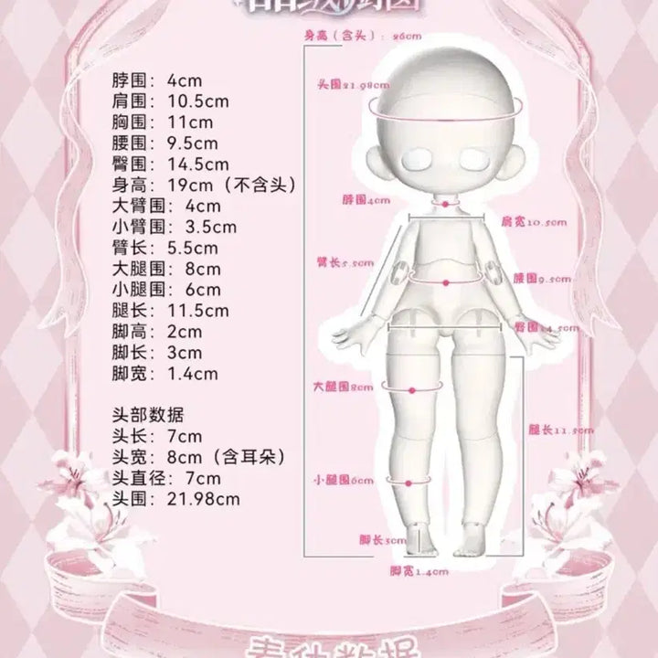 [BUNJANG] Blind Doll BJD 1/3 Head / 시크릿 블라인드돌 구체관절인형 BJD 1/3 헤드