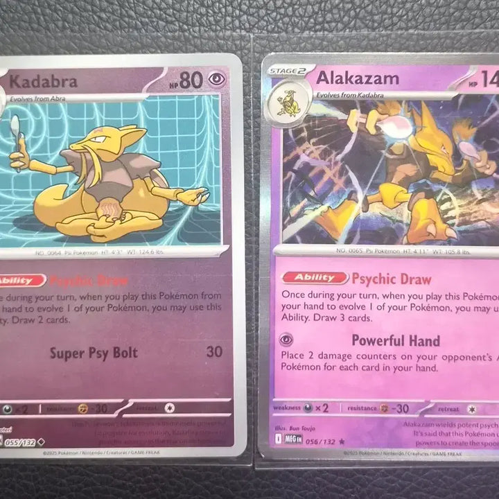 [BUNJANG] Pokemon Cards (English) Slowpoke &amp; Slowbro Holo Set / 포켓몬 카드 (영판) 윤겔라 후딘 홀로 세트