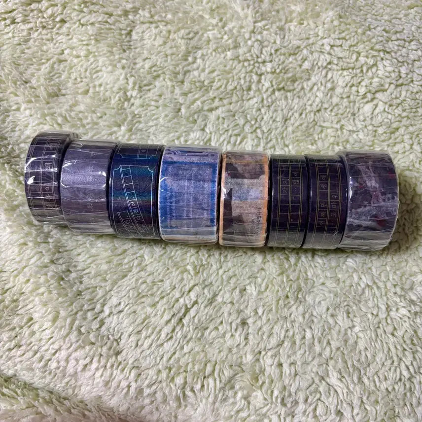 [BUNJANG] Healer Masking Tape Set (8 Types) / 1차BL 힐러 마스킹 테이프 마테 8종 일괄 비공굿 스티커