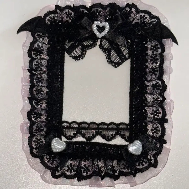 [BUNJANG] Tenshi Store Black Lace Top Loader / 텐시상점 레이스 탑꾸 검정색 블랙 악마