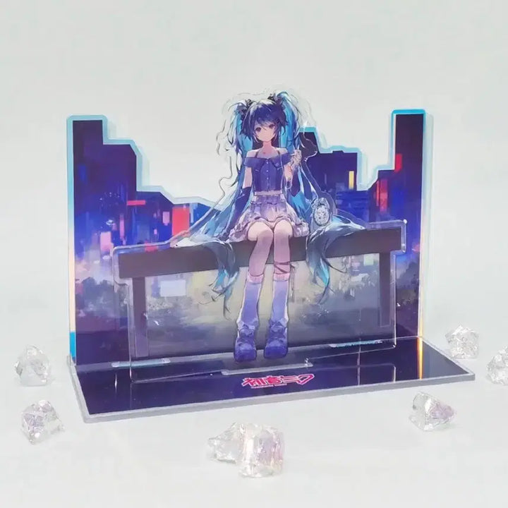[BUNJANG] Hatsune Miku Thanksgiving Diorama Acrylic Stand / 미쿠 감사제 디오라마 아크릴 스탠드
