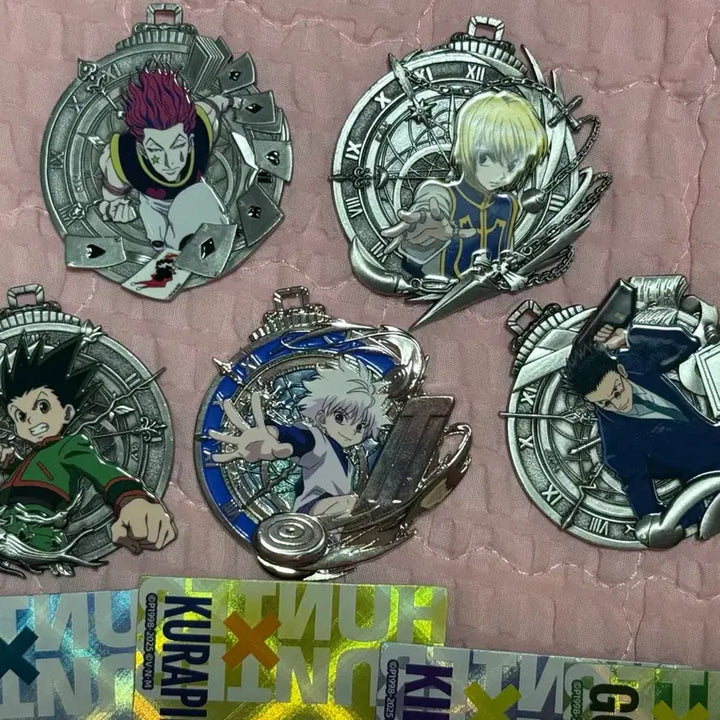 [BUNJANG] Hunter x Hunter Metal Coin Bundle Set / 헌터헌터 메탈 코인 일괄 판매