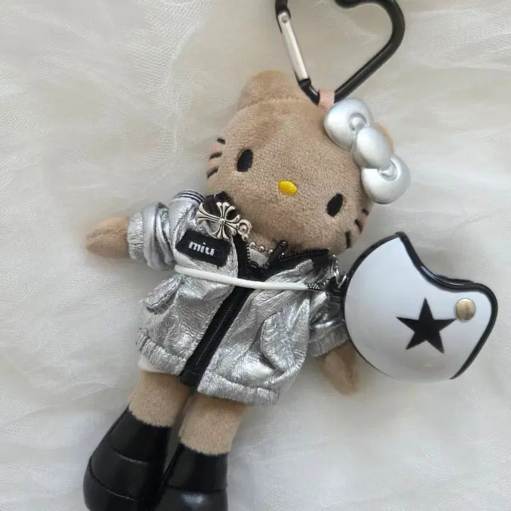 [BUNJANG] Hello Kitty 5-Piece Long-Legged Tanning Kitty Keychain Set / (일괄판매)헬로키티 키링 5종 세트 롱다리 태닝 키티