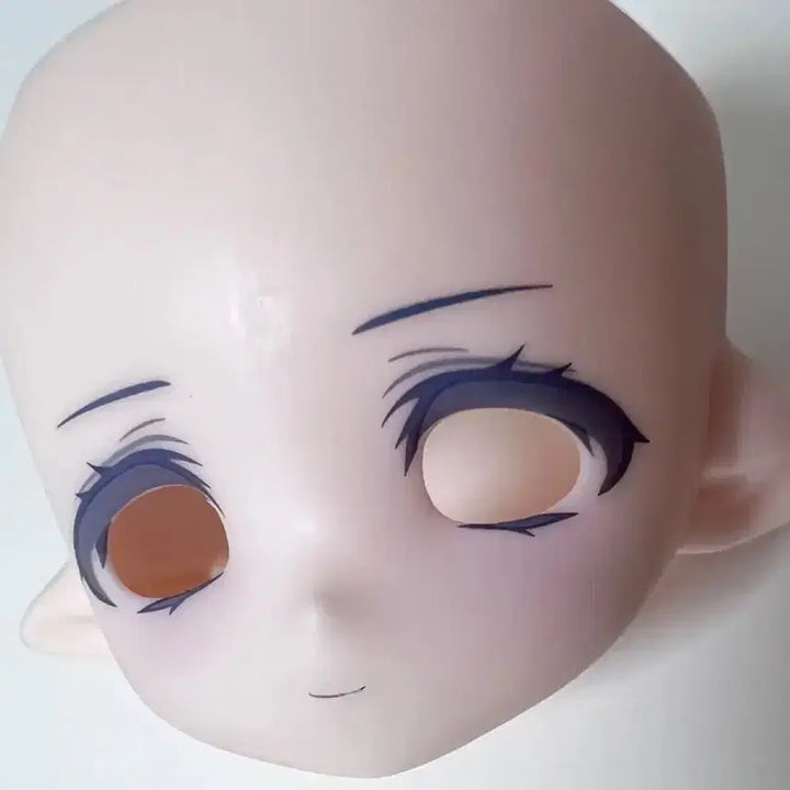 [BUNJANG] COME4FREE Blind Doll BJD 1/12 Wig + Secret Face Plate Set / COME4FREE 블라인드 인형 BJD 1/12 가발+시크릿 페이스 플레이트 세트