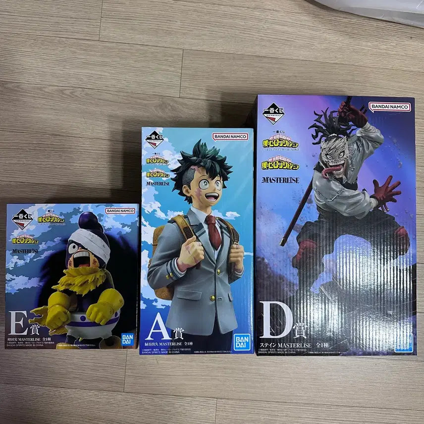 [BUNJANG] My Hero Academia Ichiban Kuji Figures Bundle Set / 히로아카 이치방쿠지 A상, D상, E상 일괄