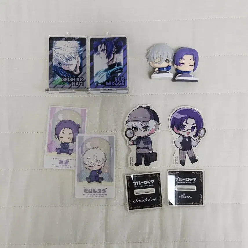 [BUNJANG] Blue Lock Nagi &amp; Reo Bundle Set / 블루록 나기 레오 굿즈 일괄