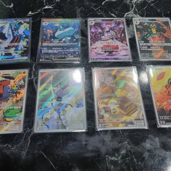[BUNJANG] Pokemon Trading Cards - 2 SAR + 6 AR (8 Cards Total) / 포켓몬 카드 SAR 2장 + AR6장 총8장 29000원 판매합니다~