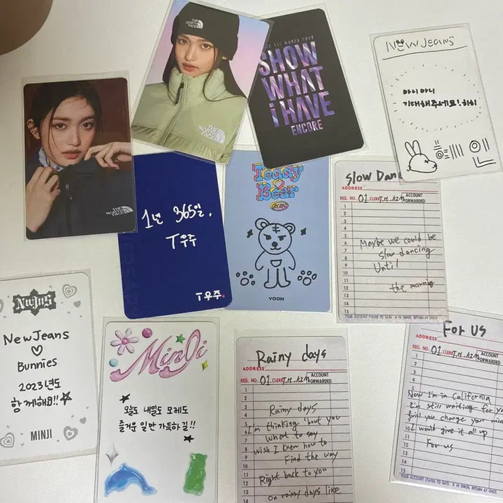 [BUNJANG] IVE NewJeans Kwon Eun Bi BTS V Gaeul Leeseo Hyein Minji Photocards Bundle Set / 포토카드 아이브 뉴진스 권은비 방탄 뷔 가을 이서 혜인 민지