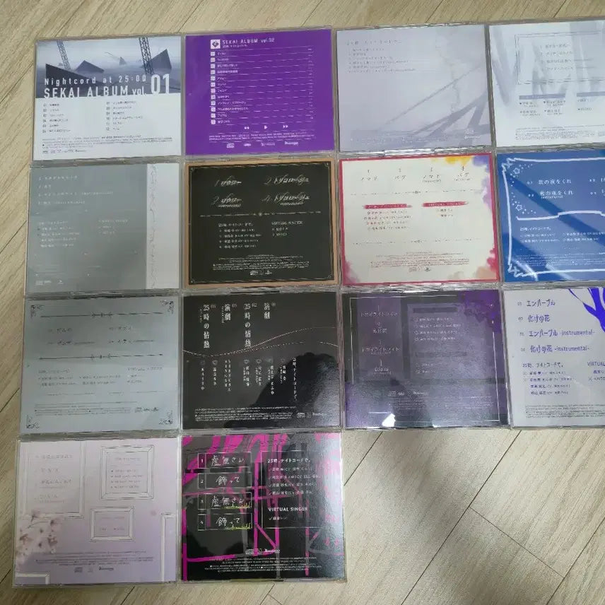 [BUNJANG] 25-ji, Nightcord at 25:00 Single &amp; Album Bundle (1-12th Singles, Sekai Vol. 1-2) / 프세카 니고 앨범 일괄 싱글 1~12th, 세카이1,2