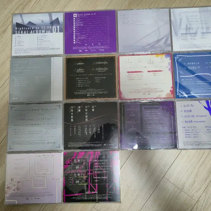 [BUNJANG] 25-ji, Nightcord at 25:00 Single &amp; Album Bundle (1-12th Singles, Sekai Vol. 1-2) / 프세카 니고 앨범 일괄 싱글 1~12th, 세카이1,2