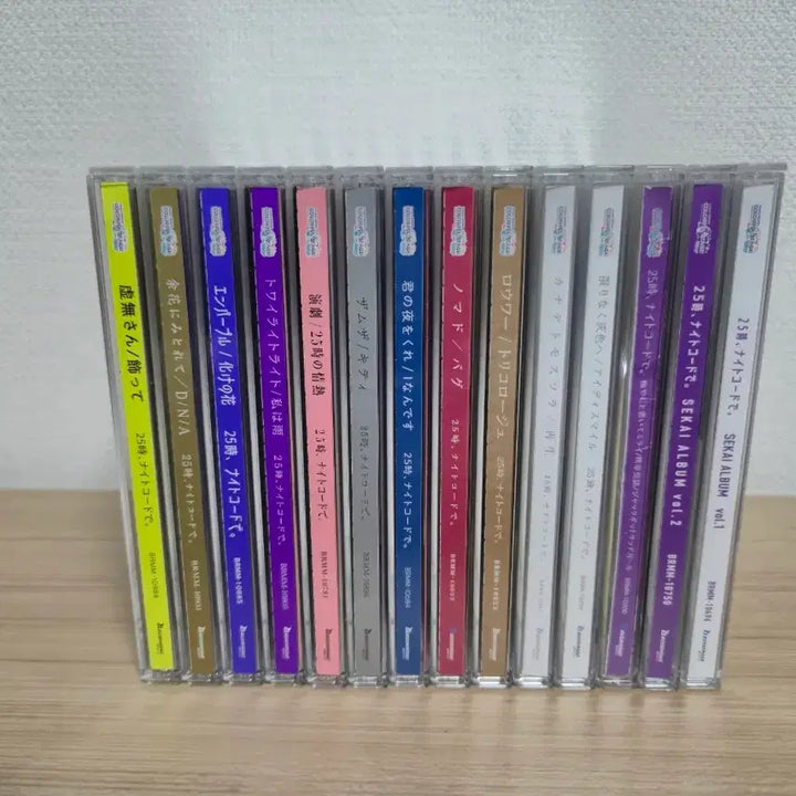 [BUNJANG] 25-ji, Nightcord at 25:00 Single &amp; Album Bundle (1-12th Singles, Sekai Vol. 1-2) / 프세카 니고 앨범 일괄 싱글 1~12th, 세카이1,2