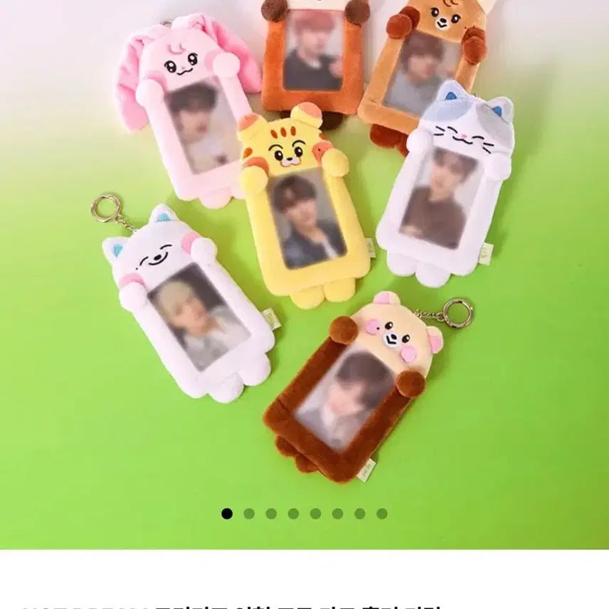 [BUNJANG] NCT DREAM Line Friends Dreamies Mark Cat Photocard Holder / 엔시티드림 드리미즈 인형 포토 카드 홀더 키링 마크 애옹