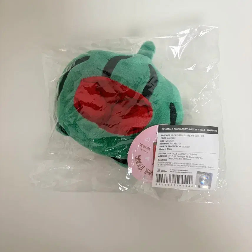 [BUNJANG] Day6 Denimals Watermelon Bread Costume Bundle Set / 데이식스 데니멀즈 코스튬 (수박 식빵)