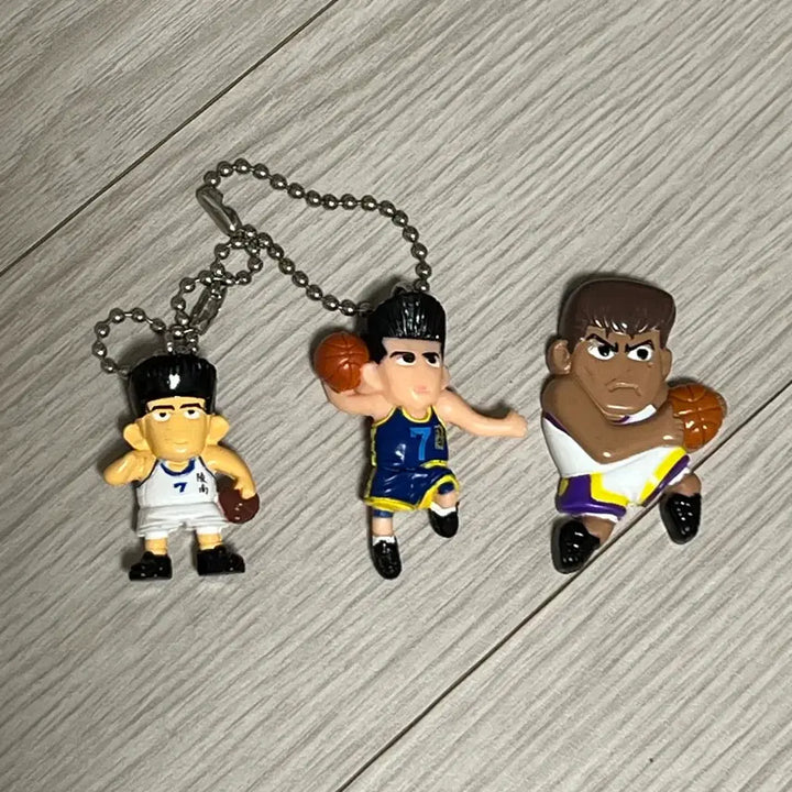 [BUNJANG] Slam Dunk Yoon Dae Hyup &amp; Lee Jung Hwan Mini Figure Keychain Set / 슬램덩크 윤대협 이정환 미니 피규어 키링 인형