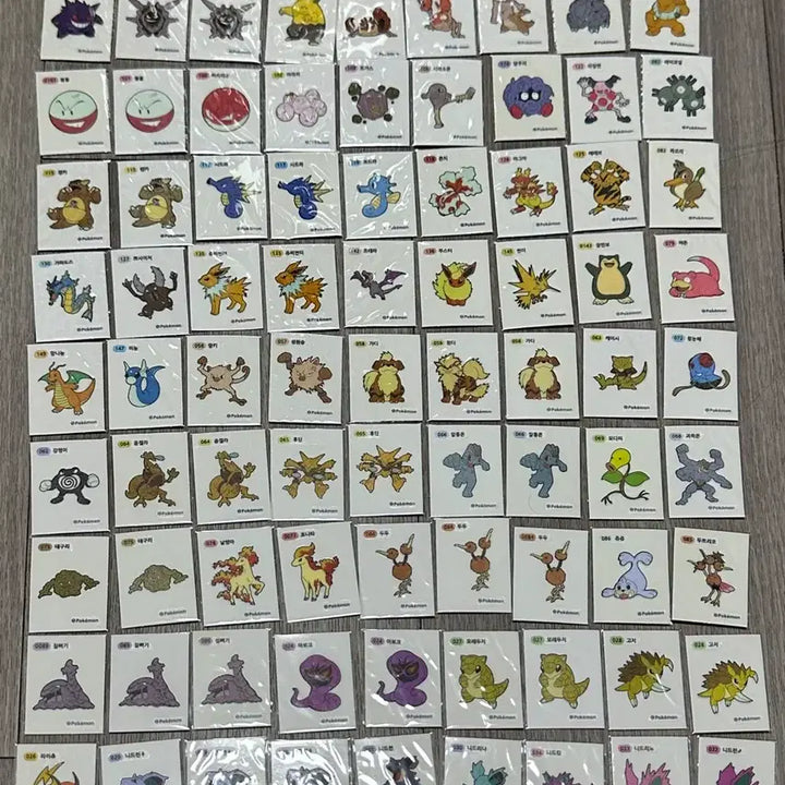 [BUNJANG] Generation 1 Sticker Bundle Set / 1세대 띠부씰 일괄