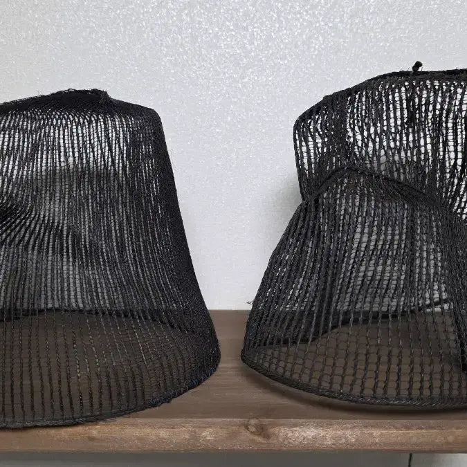 [BUNJANG] Two Horsehair Tanggeon (Traditional Korean Hat) / 말총으로 짠 탕건 두개 일광
