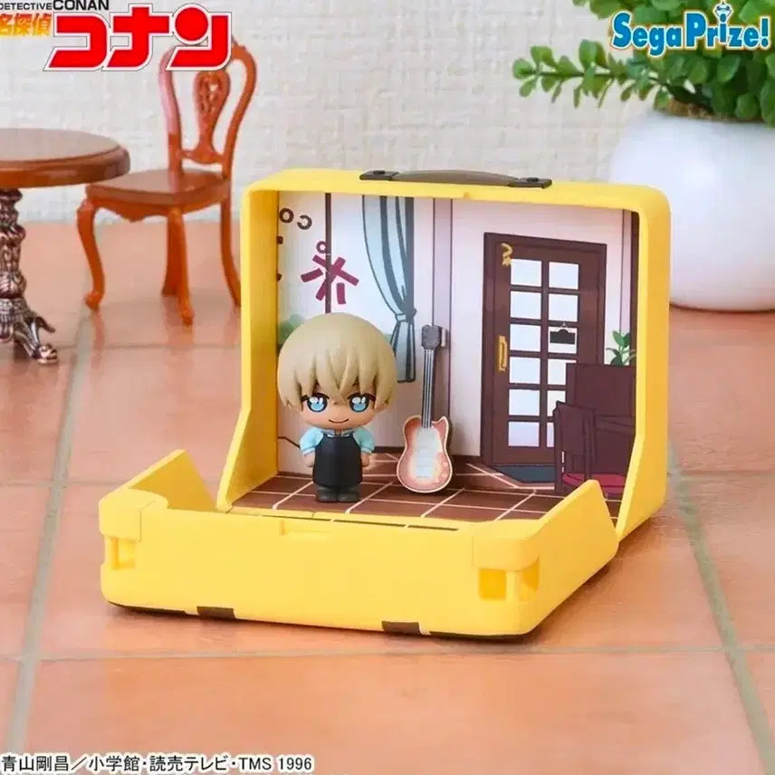 [BUNJANG] Detective Conan Petit World Kaito Kid &amp; Toru Amuro Figure Set (Sealed) / (미개봉) 세트 괴도키드+ 아무로 토오루 명탐정코난 쁘띠월드 피규어 세가