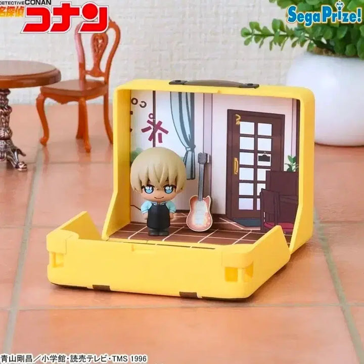 [BUNJANG] Detective Conan Petit World Kaito Kid &amp; Toru Amuro Figure Set (Sealed) / (미개봉) 세트 괴도키드+ 아무로 토오루 명탐정코난 쁘띠월드 피규어 세가