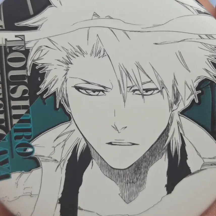 [BUNJANG] Bleach Toshiro Hitsugaya Acrylic Stand, Bromide Set, and Can Badge / 블리치 히츠가야 토시로 아크릴 캔뱃지 브로마이드 세트