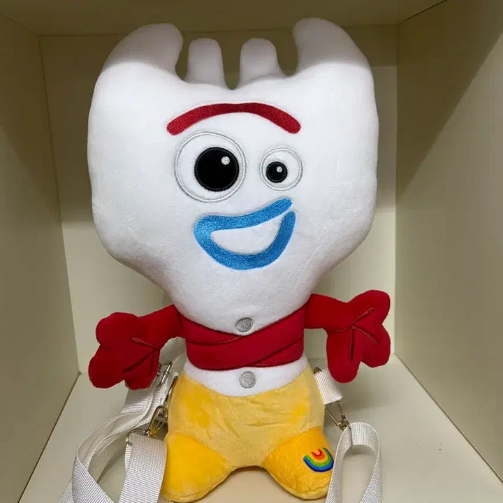 [BUNJANG] Toy Story Forky Plush Doll Bag Backpack / 토이스토리 포키 인형 가방 캐릭터 백팩 인형