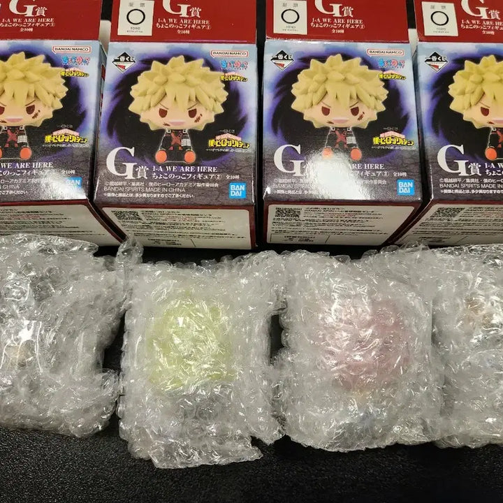 [BUNJANG] My Hero Academia Chokonokko Figures G Prize Set (4 figures) / 히로아카 G상 초코노코 4개 일괄