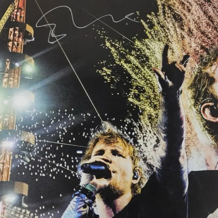 [BUNJANG] Ed Sheeran Signed LP Tour Collection / 에드 시런 친필싸인 lp tour collection ed sheeran