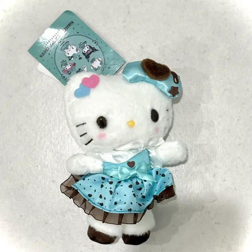 [BUNJANG] Sanrio Hello Kitty Mint Chocolate Keychain / 민트초코키티 키링 정품
