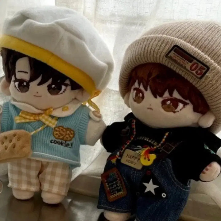 [BUNJANG] 15cm Doll Clothes Bundle Set (2 items) / 무속성 15cm 인형옷 2개 일괄 판매