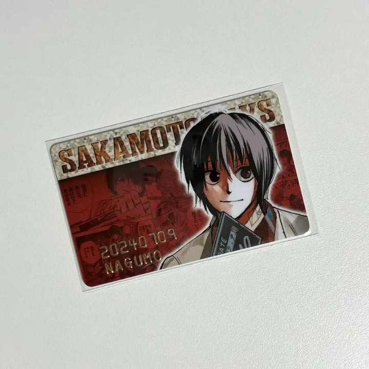 [BUNJANG] Sakamoto Days Nagumo Yoichi Birthday Card Acrylic Figure / 사카모토데이즈 나구모 요이치 버스데이카드 사카데이 점프샵 피규어 아크릴
