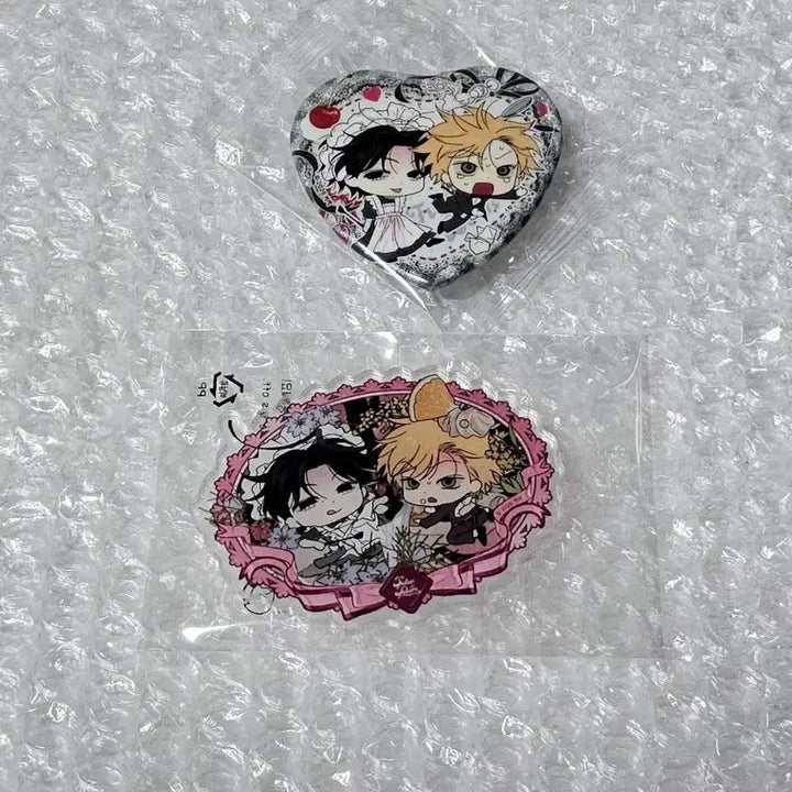 [BUNJANG] Le Vrai Salon de Provence Full Book Heart Can Badge Sweets Acrylic Magnet Bundle Set / 레봄 살롱드르봉 풀북 하트캔뱃지 스위츠 아크릴 마그넷