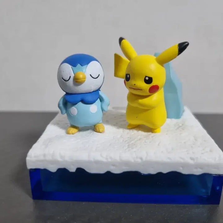 [BUNJANG] Re-Ment Pokemon Piplup &amp; Pikachu Figure Set / 포켓몬 팽도리&amp;피카츄 피규어) 리멘트 시원한 팽도리 컬렉션