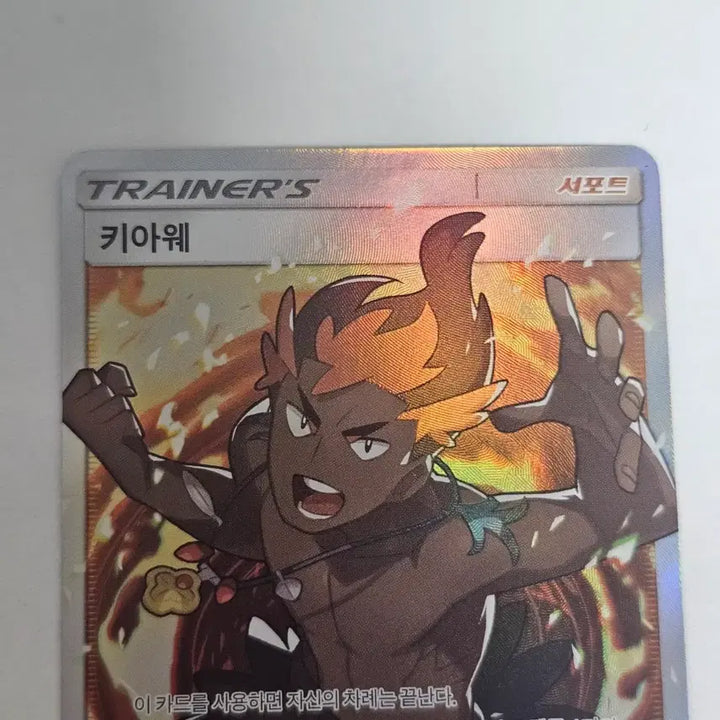 [BUNJANG] Pokemon Card Kiawe Trainer SR / [포켓몬카드] 키아웨 트레이너 SR
