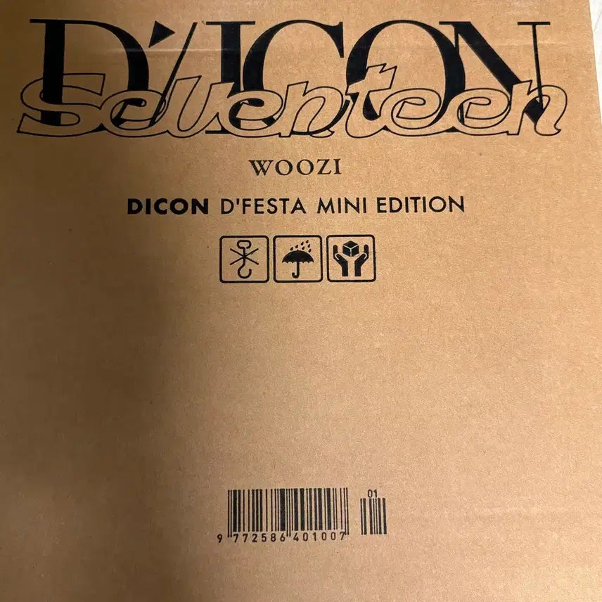[BUNJANG] SEVENTEEN DICON Woozi Photobook / 세븐틴 디아이콘 우지