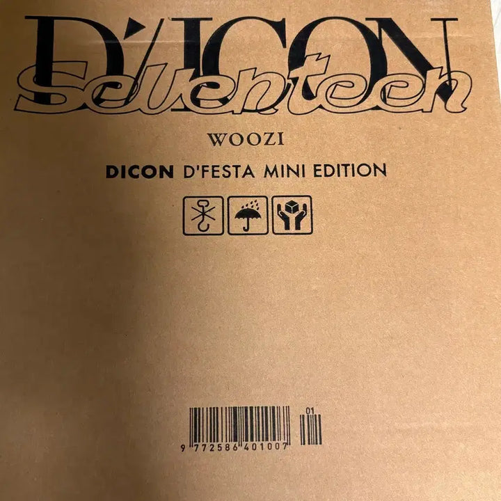 [BUNJANG] SEVENTEEN DICON Woozi Photobook / 세븐틴 디아이콘 우지