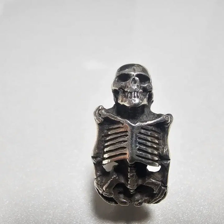 [BUNJANG] CRAZY PIG Sterling Silver Skull Ring / 은,크레이지피그,명품반지,실버,은반지,해골반지,스컬링